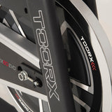 Gym Bike SRX-60 EVO Linea Toorx Trasmissione; a cinghia Massa volanica; peso 20 kg Peso max utente; 125 kg bike da spinning