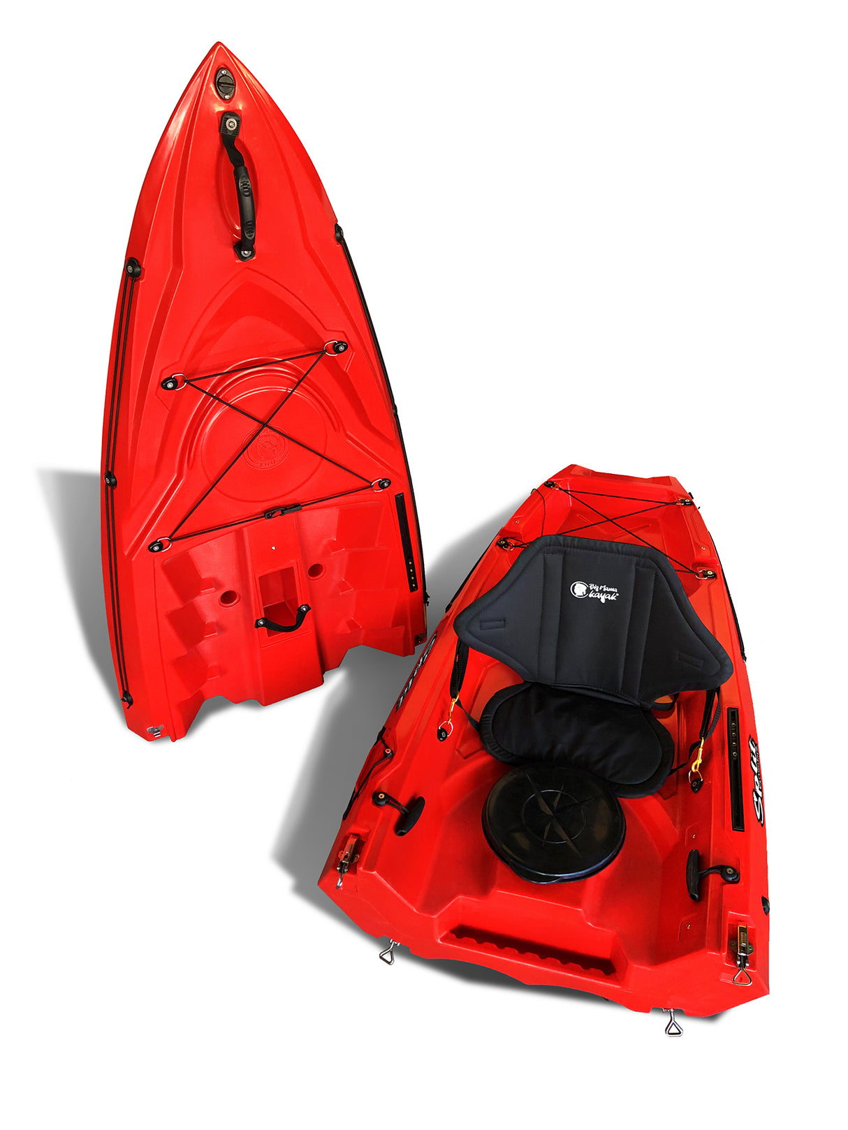 kayak componibile Split 2 Big Mama kayak, canoa biposto modulare, si monta in 30 secondi ( giallo)