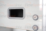 Calciobalilla G500 Weatherproof Bianco con Aste Rientranti- biliardino Garlando con 50 Palline e Copertina Impermeabile in Omaggio cd.G500WBIRCLA