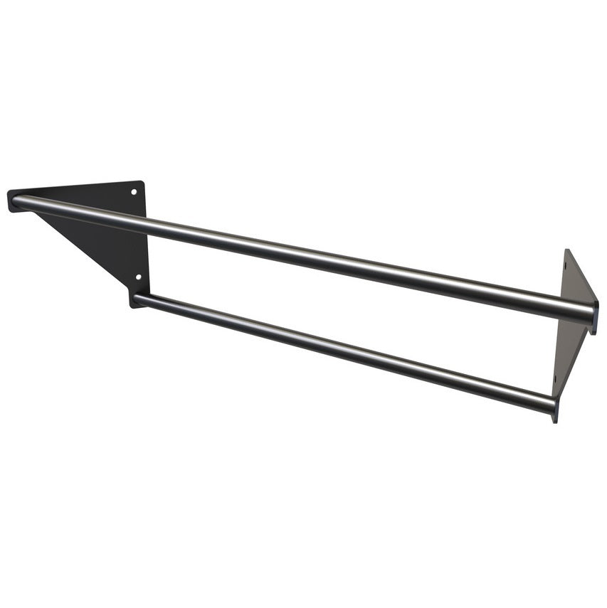 Doppia barra Pull Up lunghezza 100/128 cm. LINEA GABBIE CROSSTRAINING & CALISTHENICS INDOOR cod. GHEX-DB