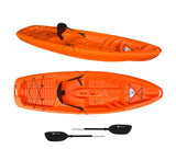 kayak GIL 2.0 BIG MAMA START - canoa monoposto da 254 cm + seggiolino + pagaia - ARANCIONE