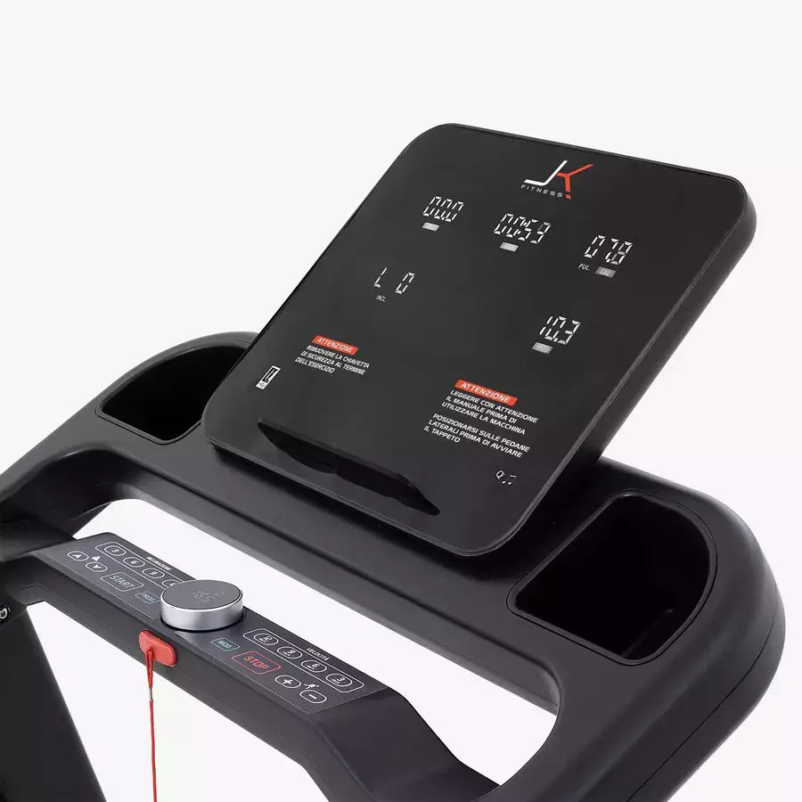JK144 TAPIS ROULANT JK FITNESS Linea Home - elettrico richiudibile con motore da 3.25 HP raggiunge i 22 km/h