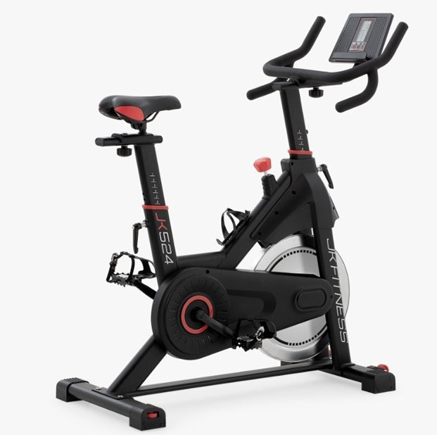 Jk524 Gym Bike Indoor Cycle magnetica - trasmissione a cinghia + Ricev. cardio + predisposizione apps Zwift* e Kinomap*