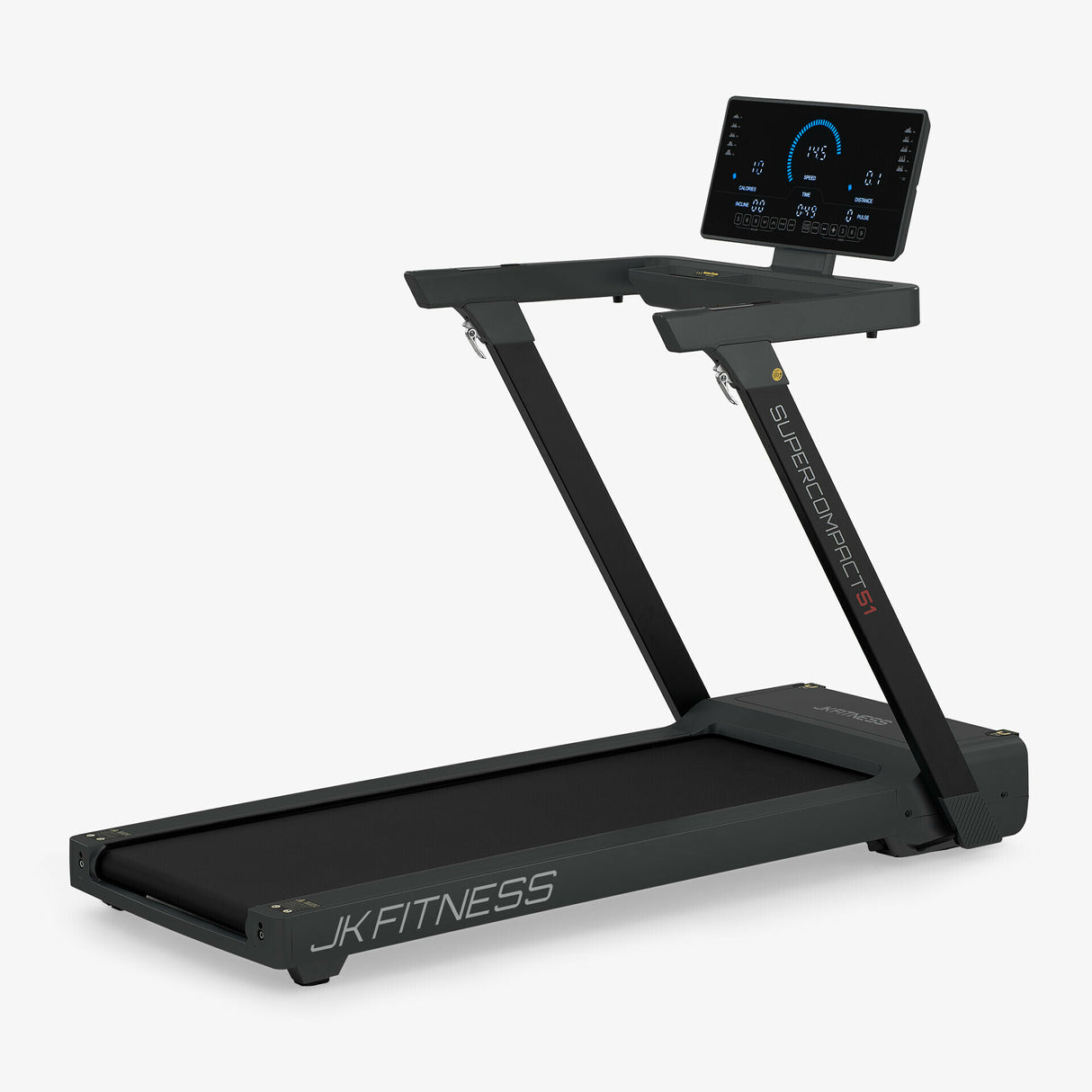 JK SC51 nuovo tapis roulant JK SC51 categoria ultracompatto - tapis roulant elettrico motore da 2.0 HP 18 km/h, inclinazione elettronica su 12 livelli.