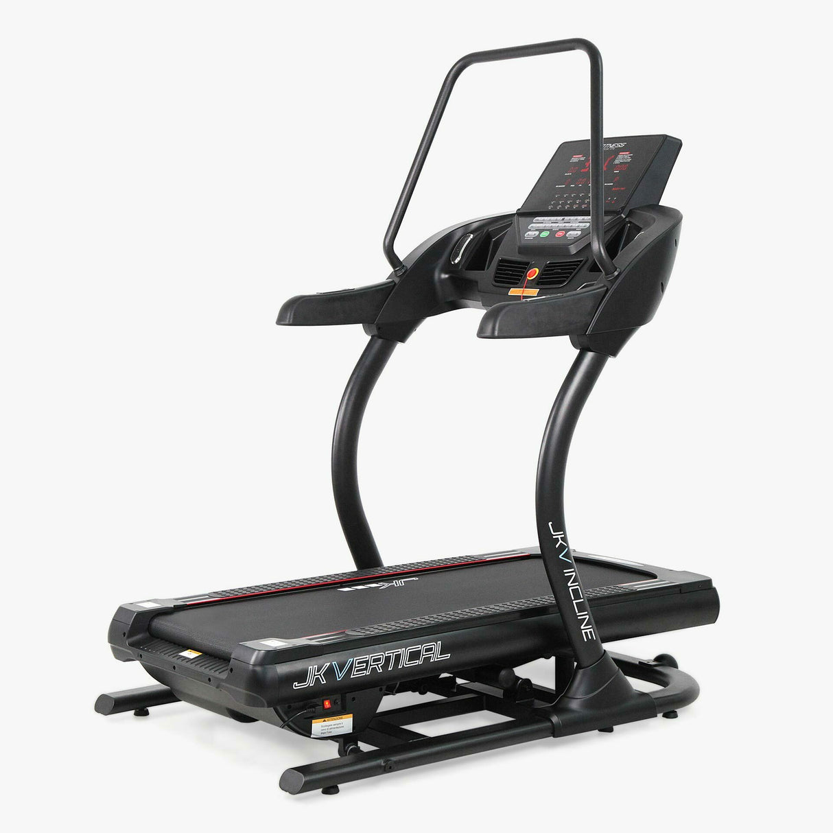 Nuovo tapis roulant JKV-INCLINE - JK vertical line- inclinazione da +40% a – 5% - motore AC da 4.0 HP-speakers BT+predisposizione apps Kinomap e Zwift