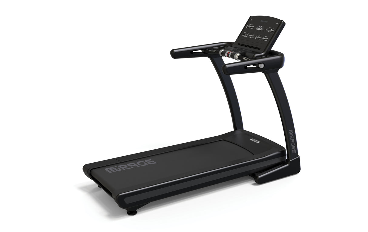 MIRAGE S40 HRC TOORX TAPIS ROULANT con fascia cardio inclusa APP READY 3.0 compatibile con Zwift, Kinomap e I-console - Inclinazione Elettrica - Piano Corsa 148 x 51 cm - Velocità 22 km/h - Utente 130 kg - COD.MIRAGE-S40