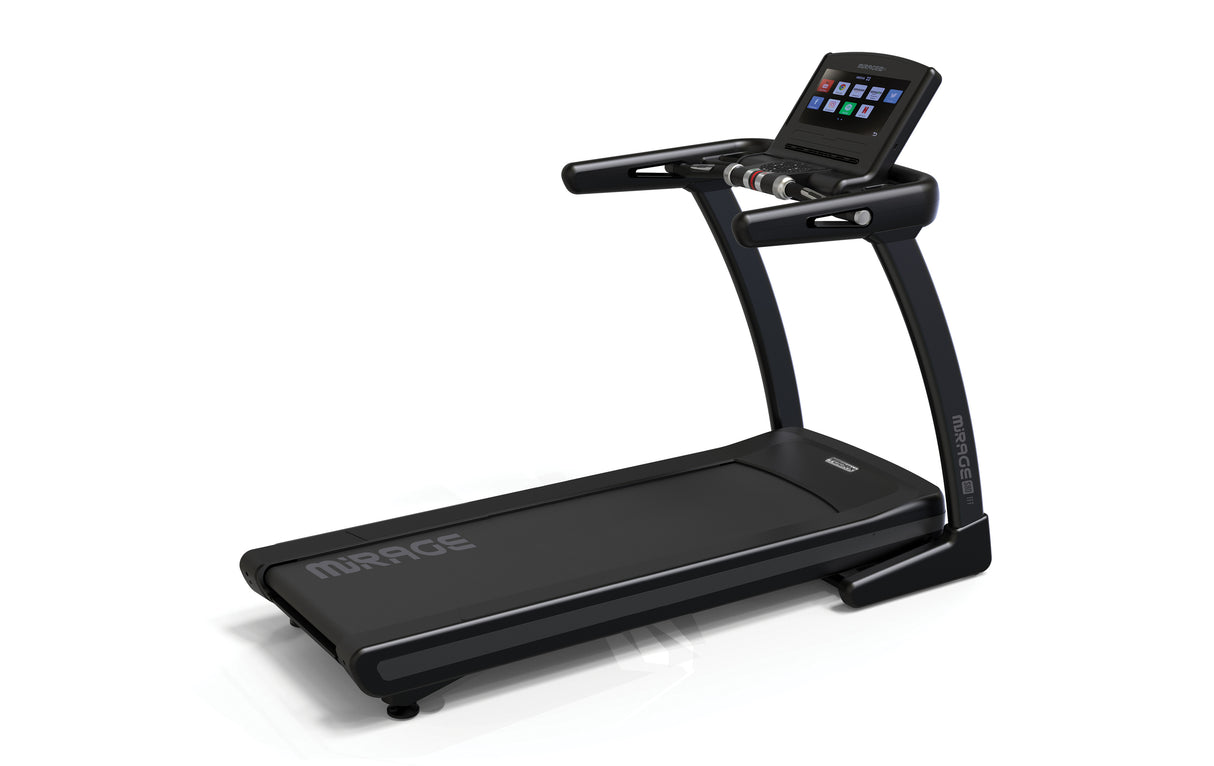 MIRAGE S80 TFT HRC TAPIS ROULANT con fascia cardio inclusa APP READY 3.0 compatibile con Zwift, Kinomap e I-console - inclinazione elettrica - piano corsa 158 x 57 cm - velocità 22 km/h - utente 160 kg COD.MIRAGE-S80-TFT TOORX MOTORE AC
