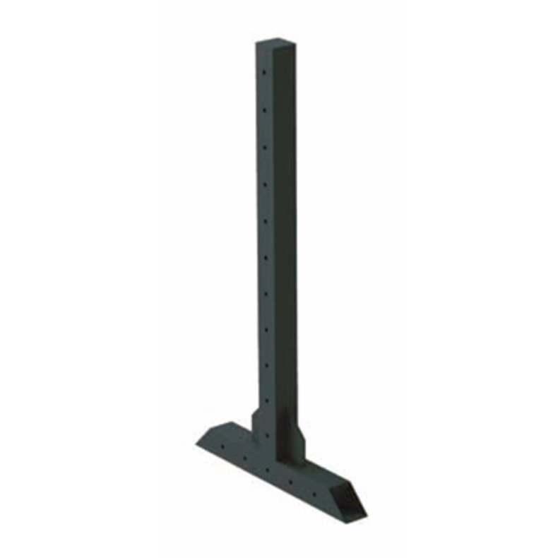 Montante 120 piastra di base per collegamento 660x75x3,2 mm. cod. G75-M120