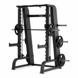 Smith Machine + Postazione Rack - Plate Loaded Linea Diamond cod. PL-SMITHMACHINE-N