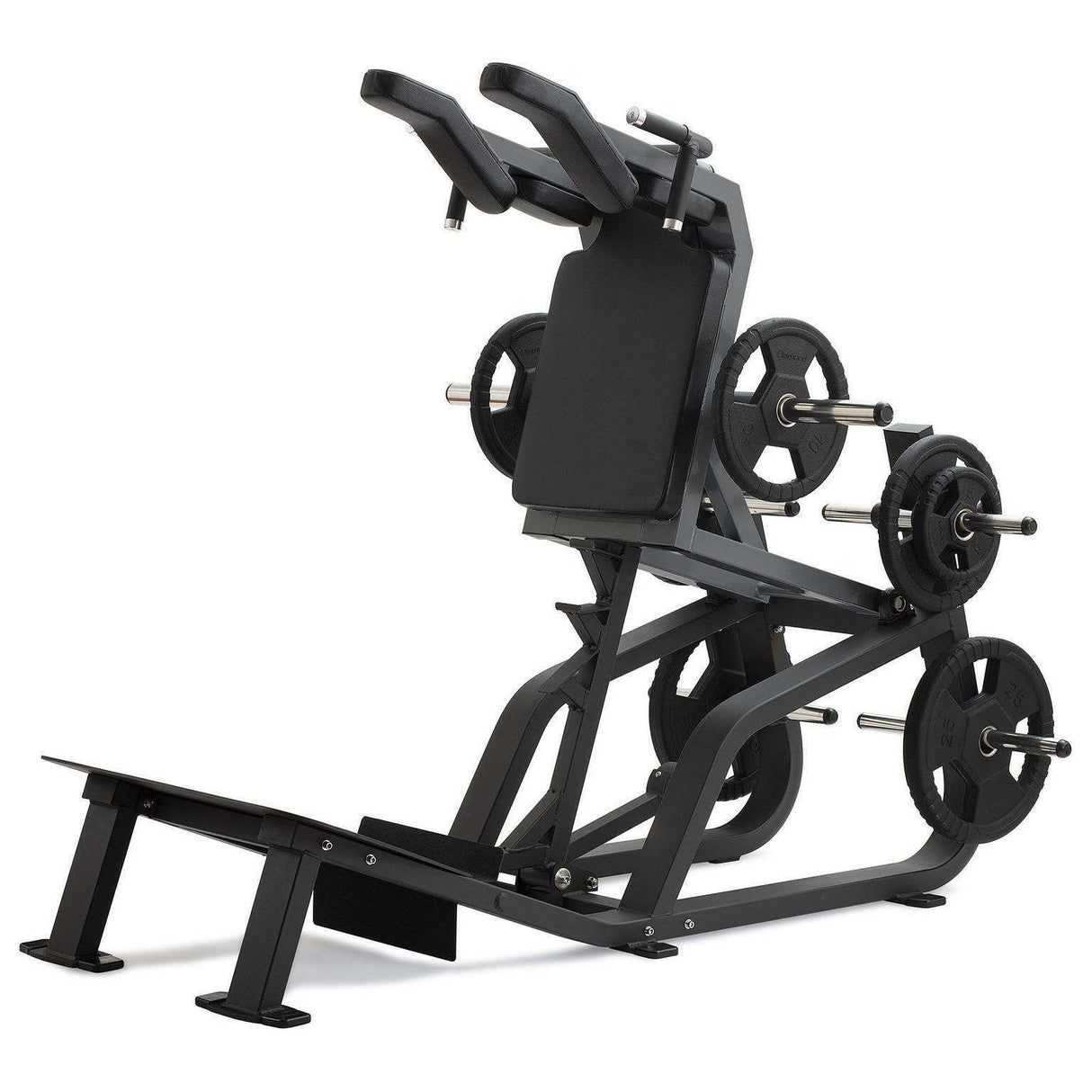 Hack Squat con sistema di blocco al piede- Plate Loaded Linea Diamond cod. PL-HACKSQUAT