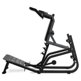 Hack Squat con sistema di blocco al piede- Plate Loaded Linea Diamond cod. PL-HACKSQUAT