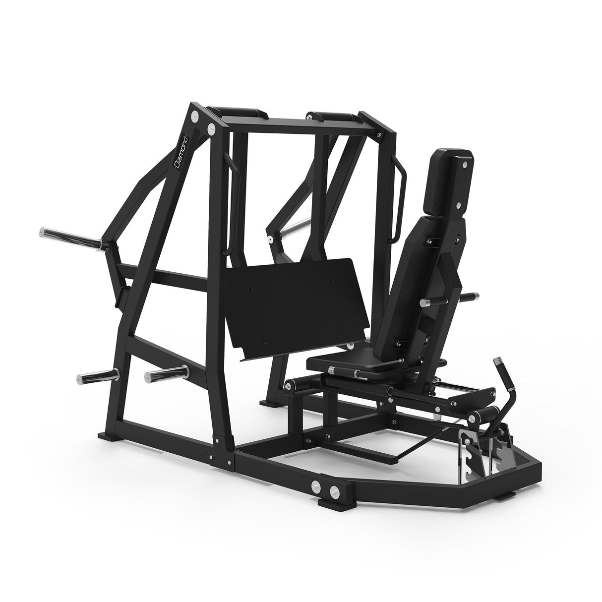 PL500-HORIZONTALLEGPRESS CON 4 perni portadischi - Linea Diamond Professional Strenght