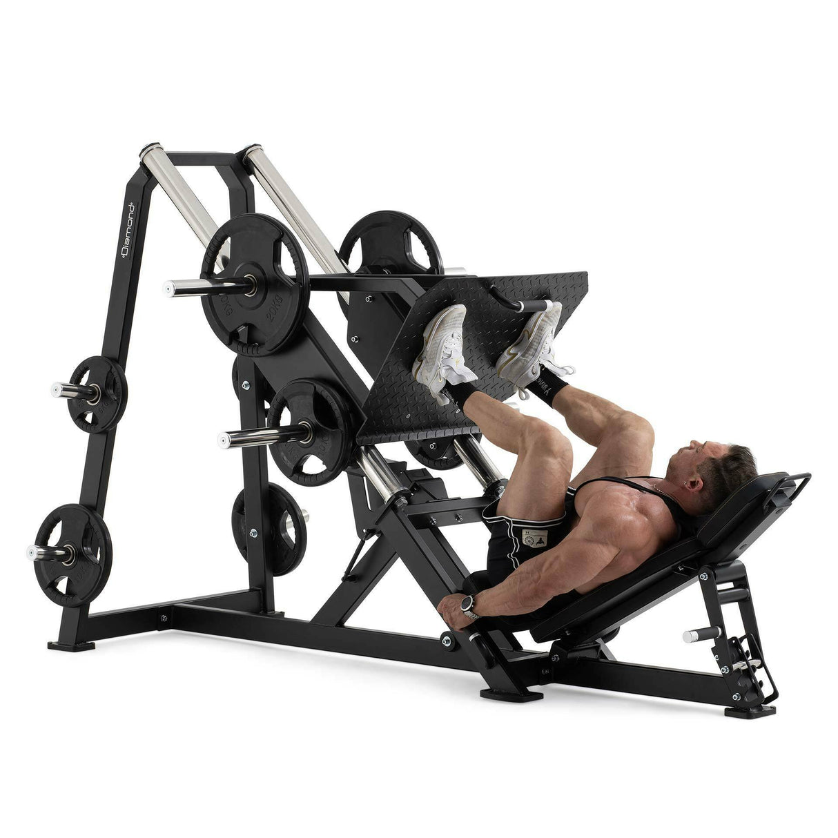 PL500 LEGPRESS 45°- Plate Loaded - Linea Diamond Professional Strenght