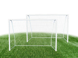 Coppia di Porte da calcio regolamentare PRO CHAMP 3 x 2 metri tubo extra large da 80 mm con rete inclusa - BIGAMMA