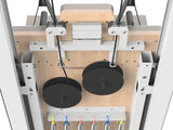 Reformer in Alluminio PTX 7500 Moon&Sand-  linea Lifeness di Toorx- Cod. PTX-7500MS