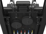 Reformer in Alluminio full track PTX 8000 Black Pearl-  linea Lifeness di Toorx- Cod. PTX-8000BP