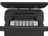 Reformer in Alluminio full track PTX 8000 Black Pearl-  linea Lifeness di Toorx- Cod. PTX-8000BP