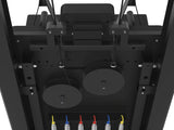 Reformer in Alluminio full track PTX 8000 Black Pearl-  linea Lifeness di Toorx- Cod. PTX-8000BP