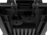 Reformer in Alluminio full track PTX 8000 Black Pearl-  linea Lifeness di Toorx- Cod. PTX-8000BP