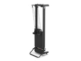 Reformer in Alluminio full track PTX 8000 Black Pearl-  linea Lifeness di Toorx- Cod. PTX-8000BP