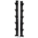 RASTRELLIERA BILANCIERI A MURO 6 POSTI- Linea DIAMOND - Cod. RB-6W