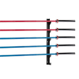 RASTRELLIERA BILANCIERI A MURO 6 POSTI- Linea DIAMOND - Cod. RB-6W