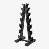 Rack RMVN-6P rastrelliera compatta porta manubri vinile e neoprene 35X34X79 cm (6 coppie), - Linea Home JK