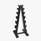 Rack RMVN-6P rastrelliera compatta porta manubri vinile e neoprene 35X34X79 cm (6 coppie), - Linea Home JK