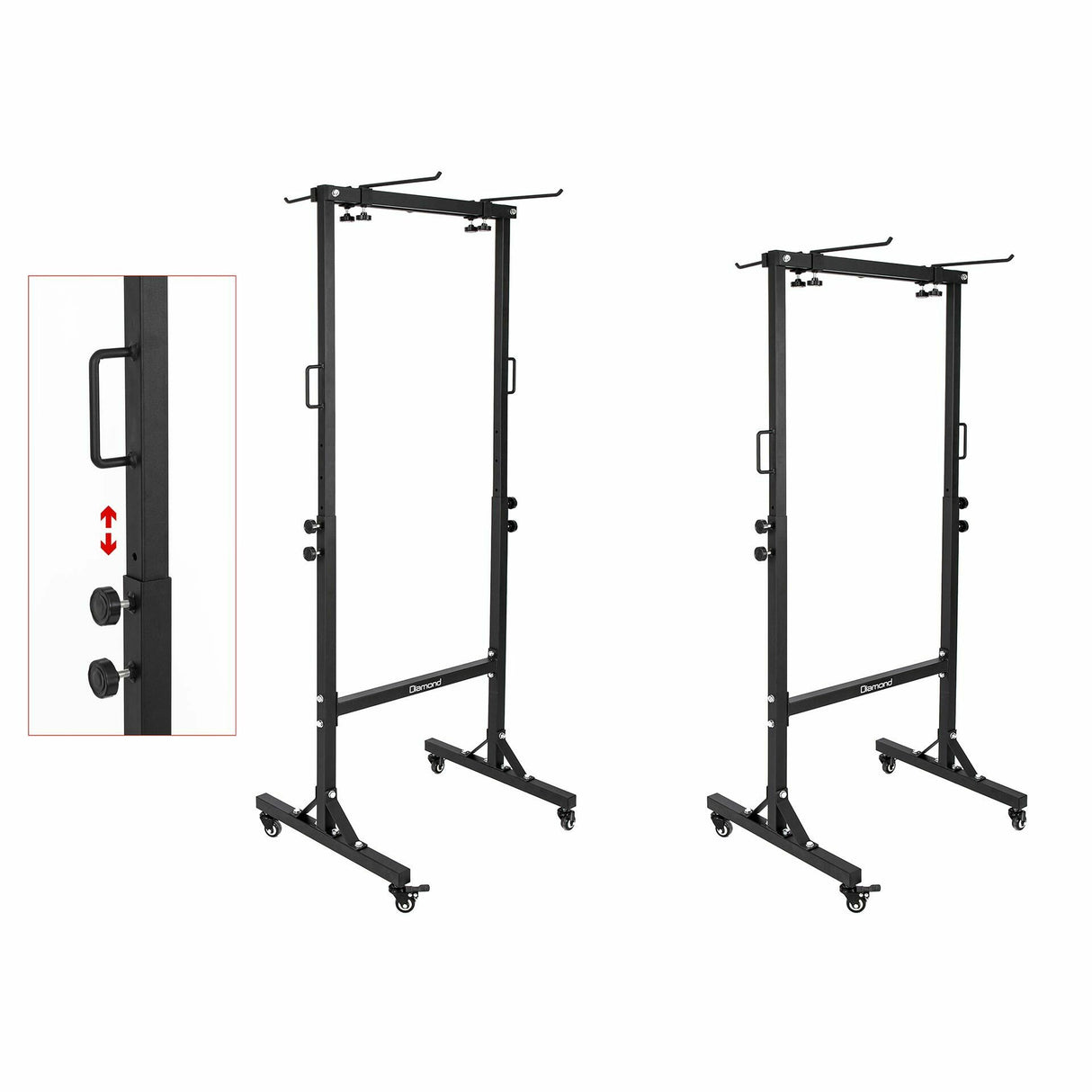 RASTRELLIERA PORTA TAPPETINI FITNESS - Linea DIAMOND - Cod. RTF
