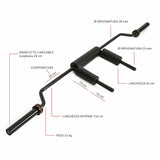 SAFETY SQUAT BAR 220 CM - Cod. SSBD220- LINEA DIAMOND