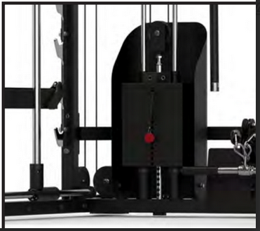 Toorx vertical - ASX-9000 ALL IN ONE STATION stazione multifunzione - Pacco pesi in acciaio 2X80 Kg.