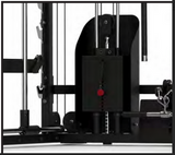 Toorx vertical - ASX-9000 ALL IN ONE STATION stazione multifunzione - Pacco pesi in acciaio 2X80 Kg.