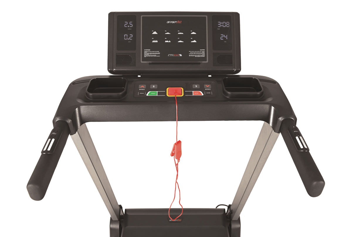 Promo Tapis Roulant TFK-230 con inclinazione manuale - velocità 14 km/h - piano corso 121 x 40 cm - peso max utente 100 kg EVERFIT
