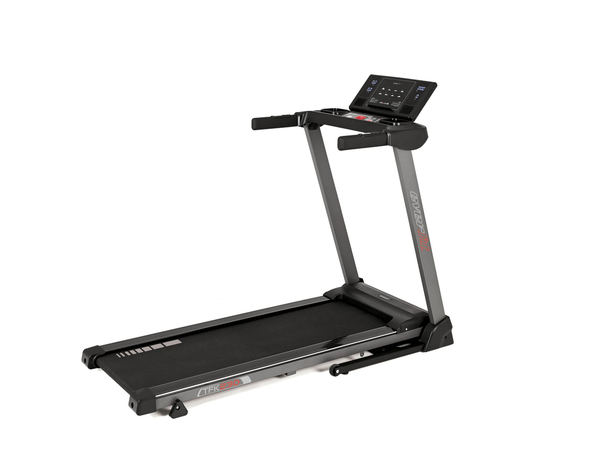 Promo Tapis Roulant TFK-230 con inclinazione manuale - velocità 14 km/h - piano corso 121 x 40 cm - peso max utente 100 kg EVERFIT