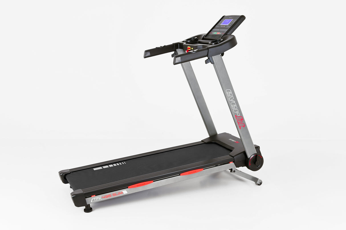 Promo TFK-495-Slim HRC Tapis roulant Ultracompatto Salvaspazio Inclinazione Elettrica Linea Everfit con App Ready 3.0