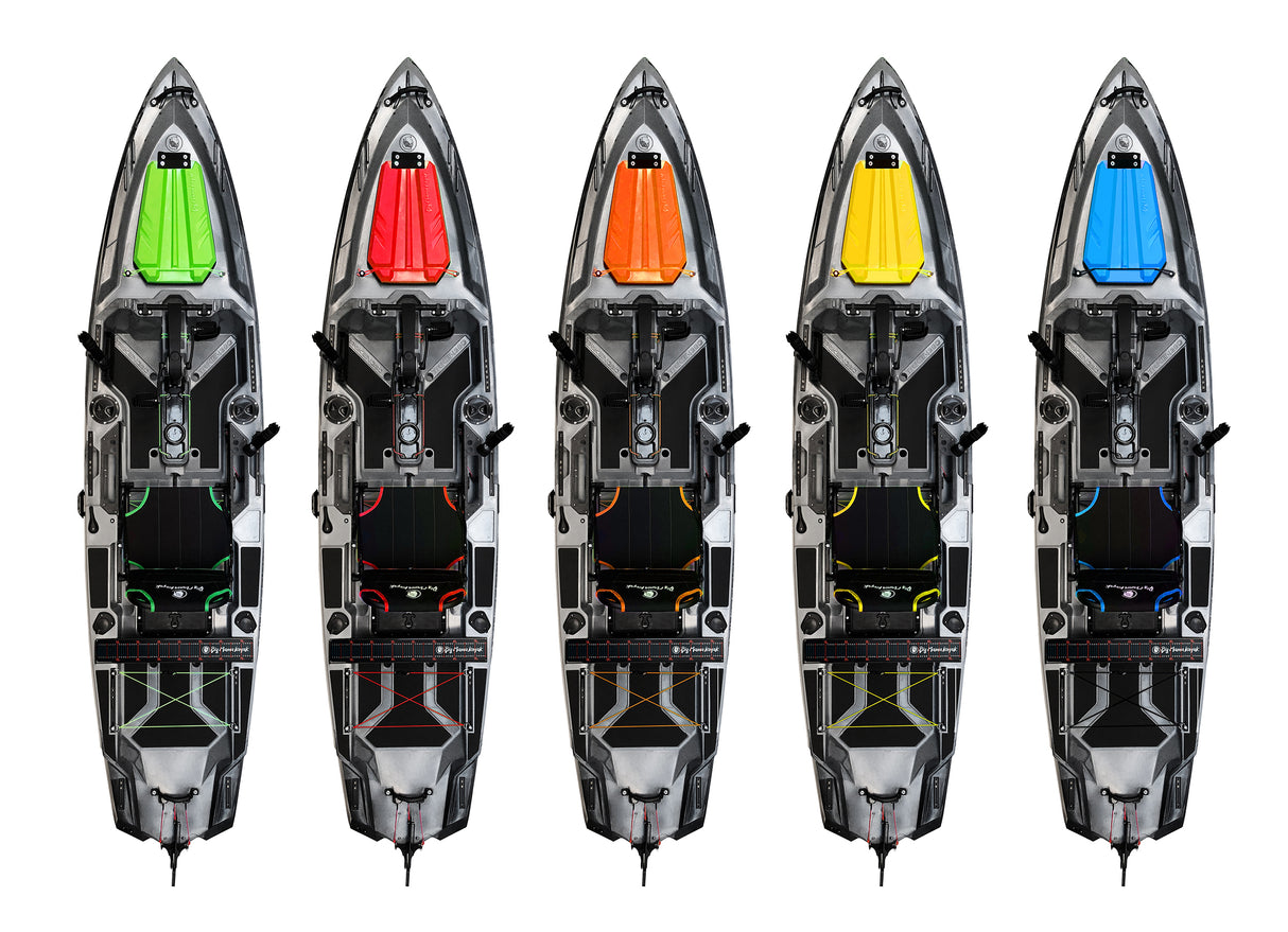 BIG MAMA KAYAK A PEDALI TRIKEN 380 + Motore MotorGuide Xi3 Wireless Freshwater 55lb, GPS 12V + gruppo pedali