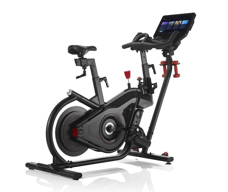 INDOOR BIKE VELOCORE BOWFLEX COD.BOW-VELOCORE TFT 16 + RICEVITORE E FASCIA CARDIO + BLUETOOTH compatibile con App Zwift e Peloton , Netflix, Amazon Prime Video, Disney + e Hulu