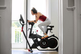 INDOOR BIKE VELOCORE BOWFLEX COD.BOW-VELOCORE TFT 16 + RICEVITORE E FASCIA CARDIO + BLUETOOTH compatibile con App Zwift e Peloton , Netflix, Amazon Prime Video, Disney + e Hulu