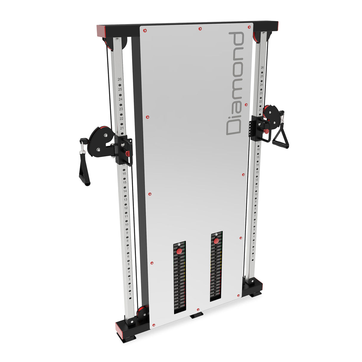 POLIERCOLINA DOPPIA A MURO- Linea Strength Diamond cod.WS350-PED