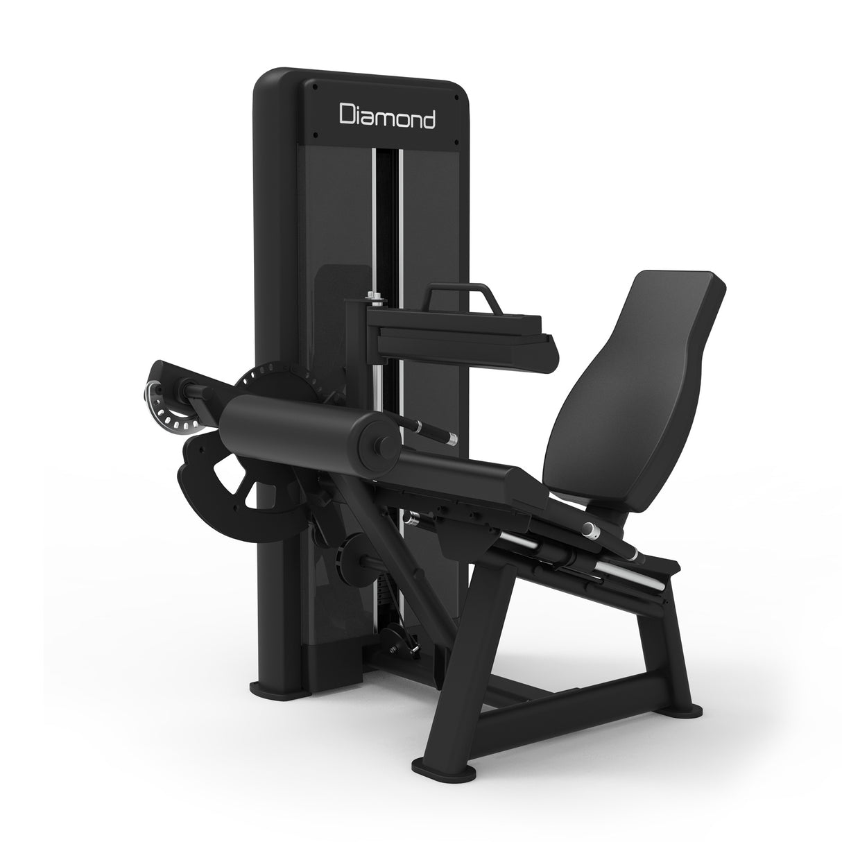 Machine Combo Leg Extension / Leg Curl Seduto - Weight Stack 90 kg - Linea Diamond Professional Strenght - Cod. WS550-COMBOSEATEDLEG