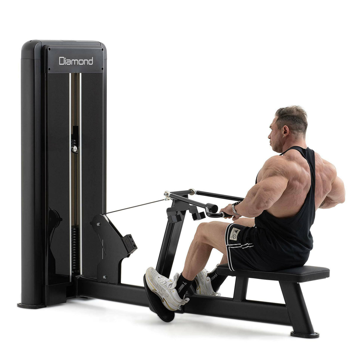 Pulley Row- Weight Stack 100 kG. - Linea Diamond Professional Strenght - Cod. WS550-PULLEY
