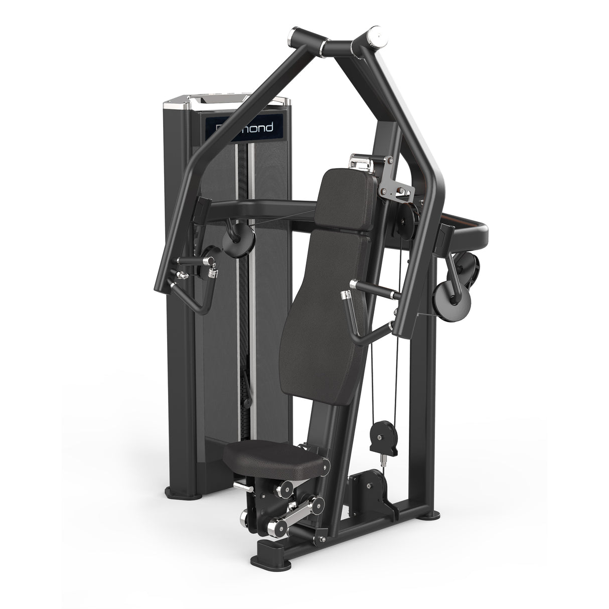 Chest Press Machine - Weight Stack 100 kg - Linea Diamond Professional Strenght - Cod. WS650-CHESTPRESSCONV