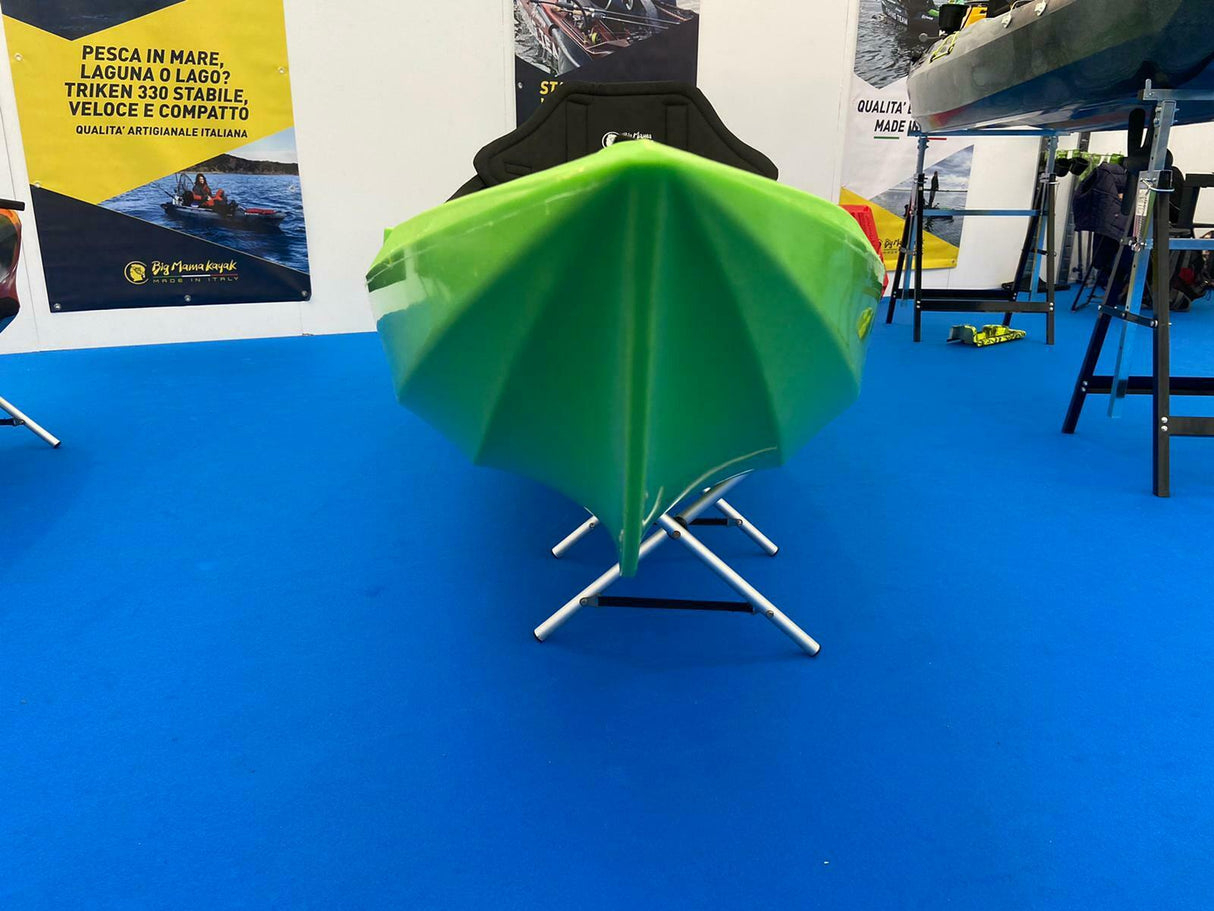MOJITO BIG MAMA KAYAK canoa con 2 Posti, 380 Cm + 2 Gavoni + 2 ruote integrate + 2 Pagaie in omaggio (PACK 1)