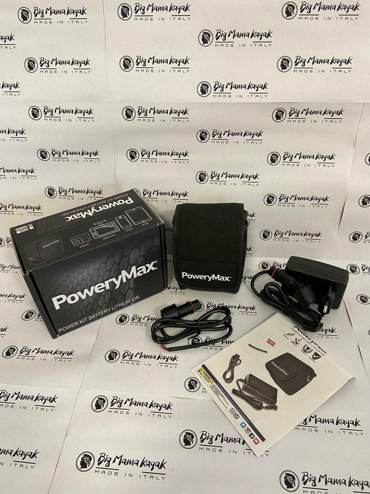 kit batteria lithio PX 10 - Powery Max da 10 A, incluso caricabatteria