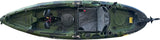 Kayak divisibile a pedali con pinne BIG MAMA START S300 + 2 portacanne orientabili