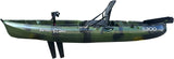 Kayak divisibile a pedali con pinne BIG MAMA START S300 monoposto componibile + motore BIXPY K1 Outboard Kit con batteria PP-378 Wh v4 + Adattatore Low Profile Thruhull Pedal Drive