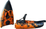 Kayak divisibile a pedali con pinne BIG MAMA START S300 family 2 posti + 2 pagaie + 2 sedili + 2 pedali