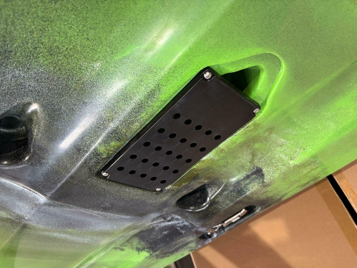 Kayak monoposto divisibile a pedali con pinne BIG MAMA START S500 componibile - colore OLIVE