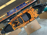 Kayak monoposto divisibile a pedali con pinne BIG MAMA START S500 componibile