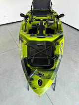 Kayak fishing a Pedali divisibile Big Mama Triken 330 S live, con ruote e vasca del vivo
